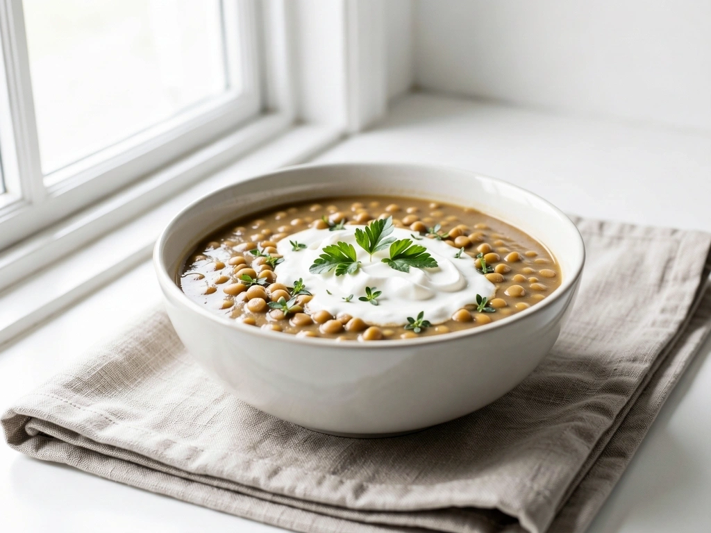 Červená šošovicová polievka